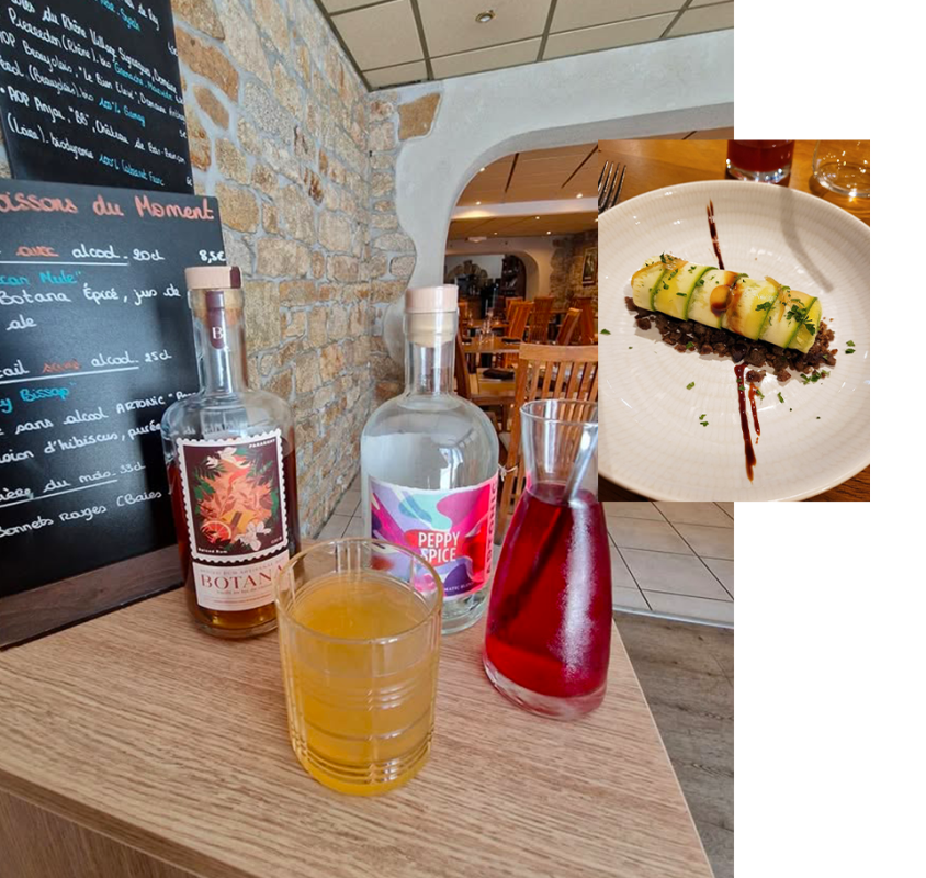 Le restaurant - Le Gazliez - restaurant COMBRIT